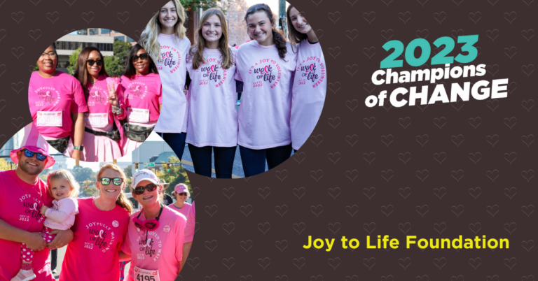 central inc champions of change- Joy to Life Foundation