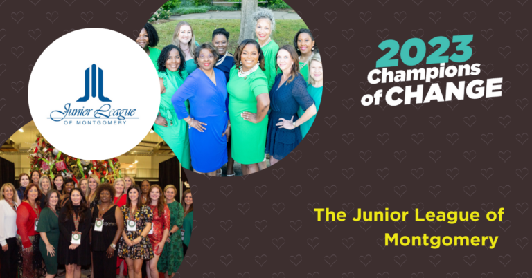 central inc champions of change- The Junior League of Montgomery