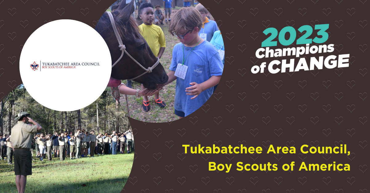 central inc champions of change-Tukabatchee Area Council , Boy Scouts of America